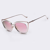 Metal Frame Cat Eye Sunglasses