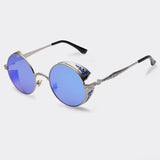 Steampunk Vintage Round Sunglasses