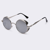 Steampunk Vintage Round Sunglasses