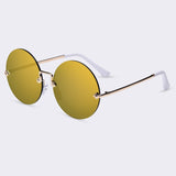 Rimless Round Sunglasses
