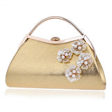 Flower Accessory Evening Bag