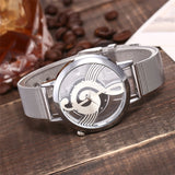 Music Note Stainless Steel Watch