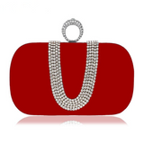 Rhinestone Clutch Bag