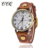 Vintage Cow Leather Bracelet Watch