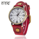 Vintage Cow Leather Bracelet Watch