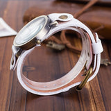 Vintage Cow Leather Bracelet Watch
