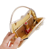 Flower Accessory Evening Bag