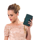 Metal Tassel Classical Style Clutch Bag