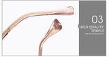 Metal Legs Polarized Cat Eye Sunglasses