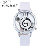 Music Note Stainless Steel Watch