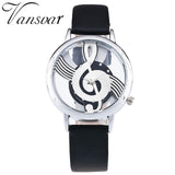 Music Note Stainless Steel Watch
