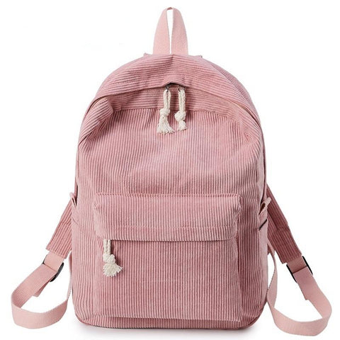 Corduroy Design Soft Backpack