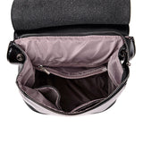 PU Leather Normal Design Backpack
