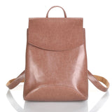 PU Leather Normal Design Backpack