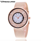 Stainless Steel Silver Band Quartz Watch