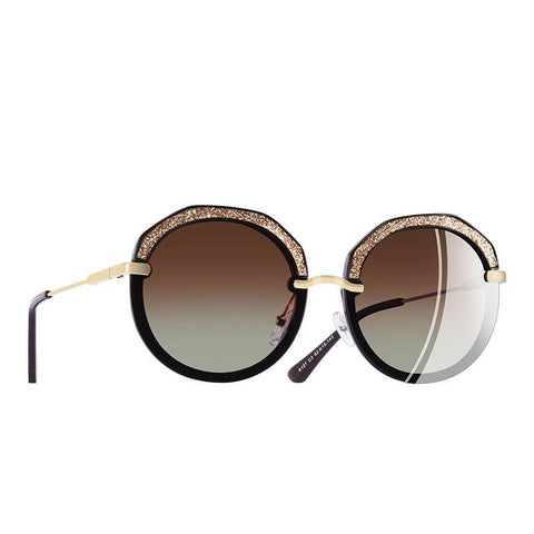 Polarized Vintage Round Sunglasses