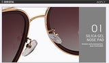 Polarized Unisex Pilot Sunglasses
