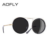 UV400 Vintage Round Sunglasses