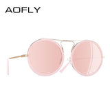 UV400 Vintage Round Sunglasses