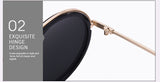 UV400 Vintage Round Sunglasses