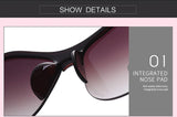 UV400 Retro Style Cat Eye Sunglasses