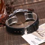 Leather Strap Quartz Casual Watch