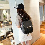 PU Leather Backpack