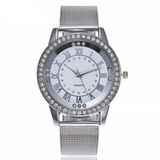 Silver Mesh Casual Watch