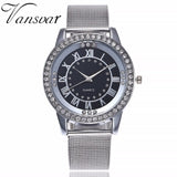 Silver Mesh Casual Watch