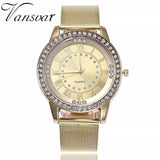 Silver Mesh Casual Watch