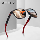 Polarized Unisex Square Sunglasses