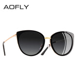 Polarized Vintage Style Cat Eye Sunglasses