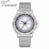 Steel Quartz Casual Watch
