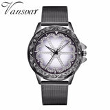 Steel Quartz Casual Watch