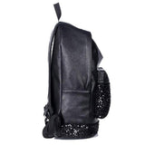 Crown Embroidered Sequins Backpack