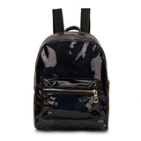 Pu Leather Holographic Backpack