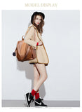 PU Leather Anti Theft Casual Backpack