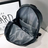 Hologram Leather Backpack
