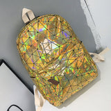 Hologram Leather Backpack