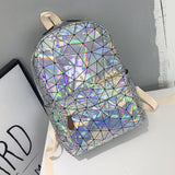 Hologram Leather Backpack