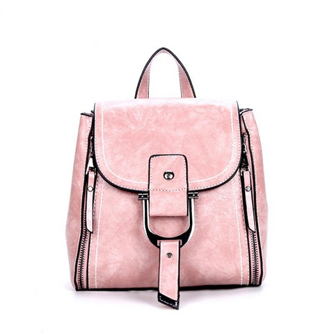Pu Leather Backpack