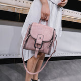 Pu Leather Backpack