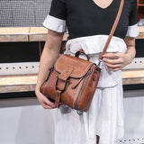 Pu Leather Backpack