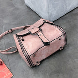 Pu Leather Backpack