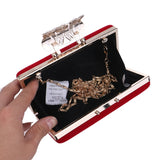 Special Diamonds Crown Evening Bag