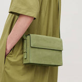 Simple Solid Color Shoulder Bag
