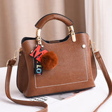 Hard Handle Crossbody Bag